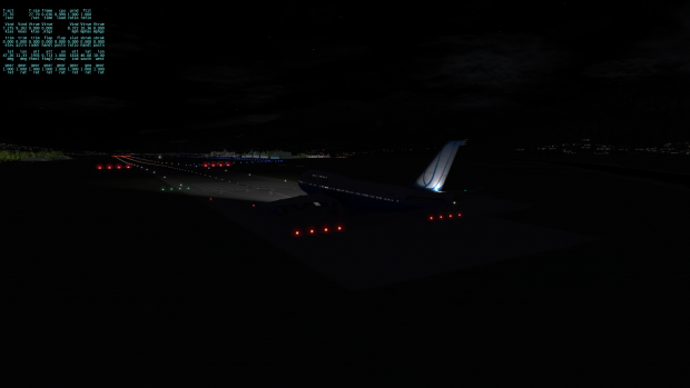 X-Plane 10 bei Nacht